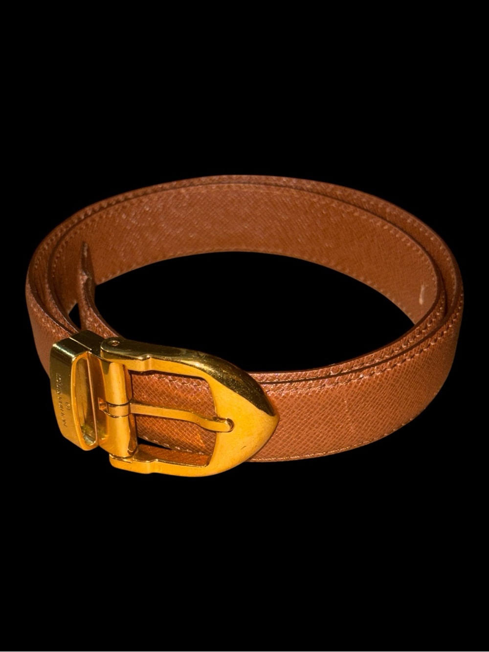 Louis Vuitton Leather Belt Made in Italy size 110